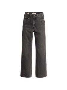 Джинсы LEVI'S  Wide leg Jeans Ribcage, черный деним