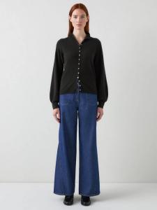 Кардиган Alice Extra Fine из богатой мериносовой шерсти L.K.Bennett, Black