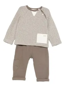 Вязаные брюки (набор из двух) LALALU, нейтральный