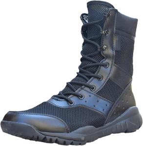 Высокие дышащие туристические кроссовки для мужчин, унисекс, тактические канвасовые ботинки, ультралегкие кроссовки для походов на открытом воздухе Suwequest, черный