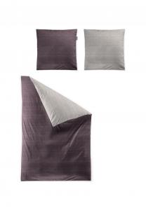 Женский комплект постельного белья Mako-Satin wave-hk 8557 Irisette, 70 сиреневый