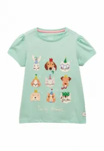 Футболка astra с аппликационным принтом, стандартного кроя. Joules, Aqua Blue