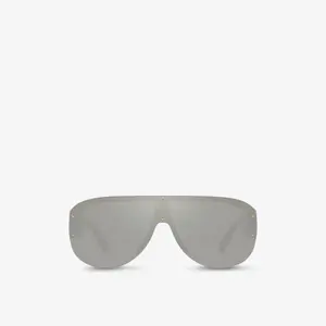 Солнцезащитные очки VE4391 в круглой оправе из ацетата ацетата Versace, серый