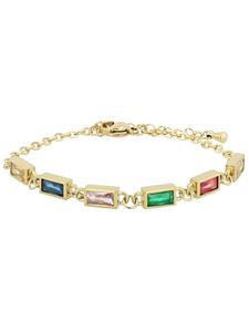 Adeliás Женский браслет из нержавеющей стали 16+3 см в золотом исполнении