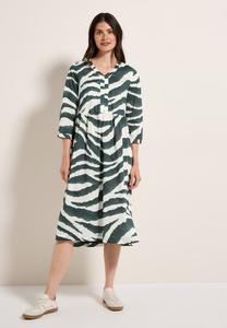 Повседневное платье GEMUSTERTES Cecil, зеленый