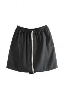 Шорты с эластичным поясом на завязках Rick Owens, черный