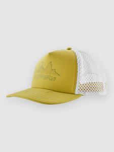 Бейсболка Patagonia Duckbill Trucker Cap, wind runner/bundle green