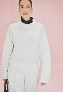 Джемпер NA-KD Jumper, Offwhite/White