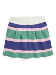 Детская хлопковая регби-юбка Polo Ralph Lauren, Fairway Stripe