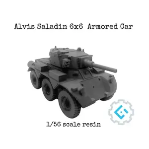 Бронеавтомобиль Алвис Саладин 6х6, Vehicles and Tanks Miniatures - Miscellaneous (28mm)