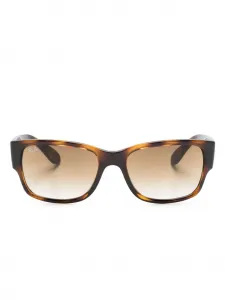 Солнцезащитные очки в квадратной оправе Ray-Ban, коричневый