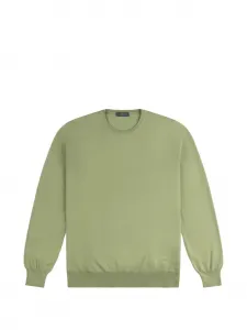 Толстовка с круглым вырезом Fay, зеленый