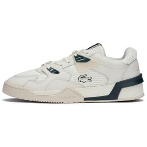 Кроссовки LACOSTE Skateboarding Shoes Men Low-top, цвет Off White