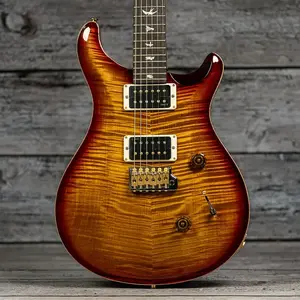 PRS Custom 24 - Темная вишневая вспышка 10-слойный топ