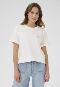 Футболка с принтом KAEMILY Kaffe, белый