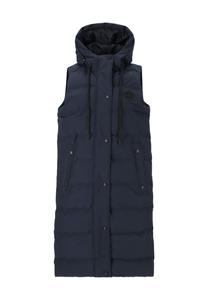 Стеганый жилет шефа с удлиненным покроем Weather Report, синий