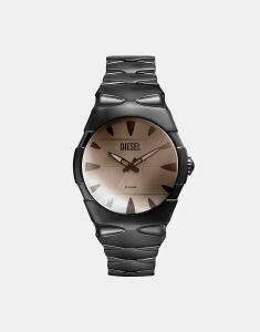 Мужские часы Diesel D-sruptor из черной нержавеющей стали — ЧЕРНЫЕ