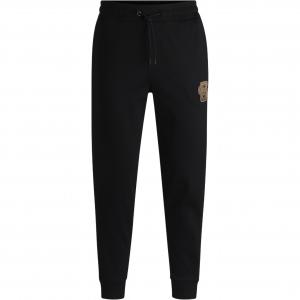 HUGO BOSS Трикотажные спортивные штаны мужские черные