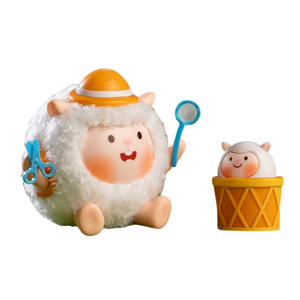 FIYing DongDong Sheep Companionsity Mystery Boxes Одиночный мистери-бокс/Полный бокс 6 шт Cimon, dongdong sheep catcher (bright box, 1 box, already opened)