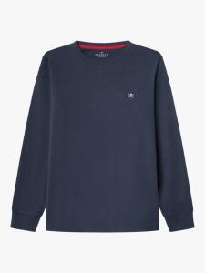 Детская футболка с длинными рукавами Slim Fit 137-138 Hackett London, Midnight Blue