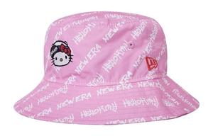 Детская ведрообразная шляпа Kids New Era, розовый