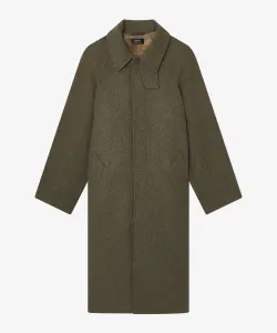 пальто с рукавами реглан