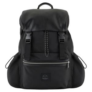 ARMANI EXCHANGE Полиэстеровый рюкзак мужской черный AE, Black