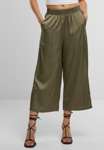 Брюки WIDE LEG Urban Classics, оливковый