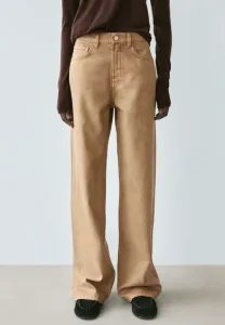 Широкие брюки Massimo Dutti, Ochre