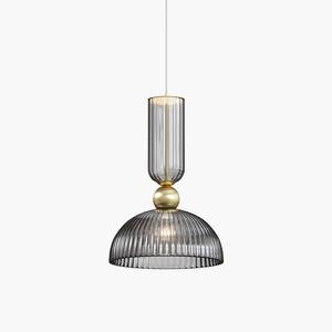 Светодиодный подвесной светильник Maytoni Decorative Lighting Antic, дымчатое стекло / смешанный металл - 1-светло-серый