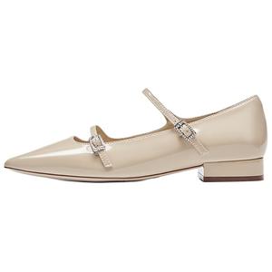 Туфли «Мэри Джейн» на блочном каблуке «Лунная соната» 2,5 см, женские Staccato, Silver