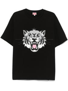 Kenzo футболка Happy Tiger, черный