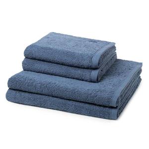 Vita Набор полотенец Ross (4 шт), 50x1x100 см цвет denim