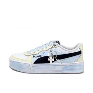 PUMA Женские скейтерские кроссовки Skye Low top Yellow