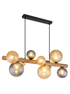 Globo lighting Подвесной светильник "RIHA" черного цвета