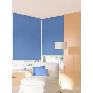 Солнцезащитная рулонная штора One size Style uni с защитой от света, свободно свисающая, сделано в Германии Sunlines, синий