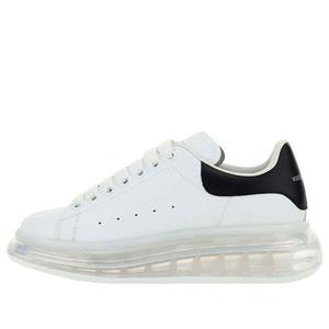 Кроссовки oversized transparent sole sneaker 'white black' Alexander Mcqueen, белый