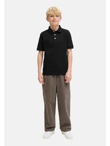 Рубашка-поло JACK & JONES Junior, черный