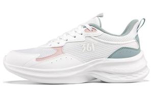 Амортизирующие износостойкие низкие кроссовки для бега женские Green 361°, Светлый дымчато-зеленый