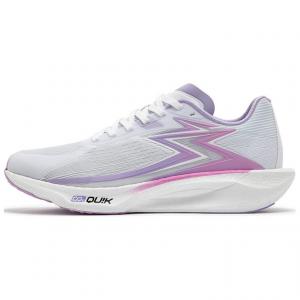 361° Износостойкие амортизирующие дышащие кроссовки для бега с низким верхом унисекс серо-фиолетового цвета