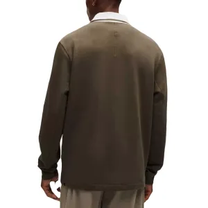 Рубашка мужская с лацканом Moderate Lululemon, melрозовый tan