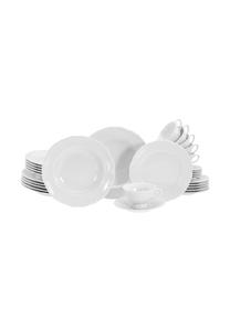 Сервиз комбинированный Creatable Maria Theresia, 30 предметов, белый
