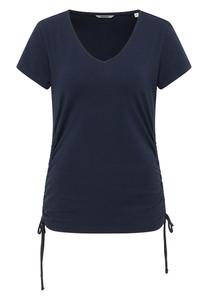 Футболка с принтом MEXIA Mustang, темно-синий