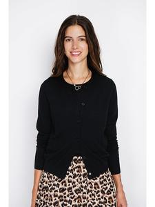 Кардиган William de Faye Twinset, черный