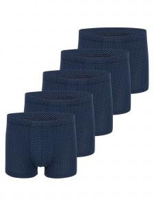 SCHIESSER Боксеры 'Cotton Casual Organic Cotton' в темно-синем цвете