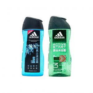 Улучшенный 3 в 1 гель для душа очищение увлажнение 250мл+250мл Adidas