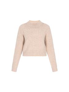 Женский свитер бежевого меланжа DreiMaster Vintage