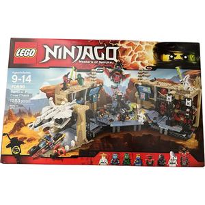Конструктор Ninjago Ninja Samurai X Cave Chaos, архитектурный набор, снятый с производства, строительные блоки, 1253 детали, 70596 LEGO