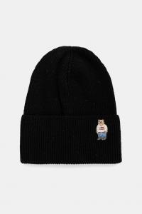 Детская шапка JEREMY с добавлением шерсти Jamiks, черный