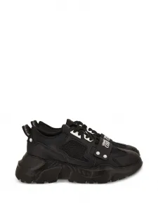 Кроссовки Speedtrack с логотипом Versace Jeans Couture, черный